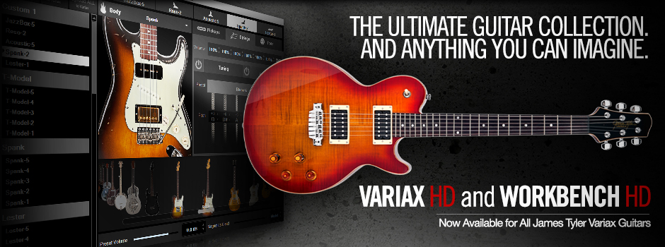 Variax HD Upgrade and Workbench HD Software